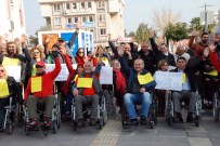 İSKENDER YÖNDEN - Engellilerin Zorlukları Yaşanılarak Dikkat Çekildi