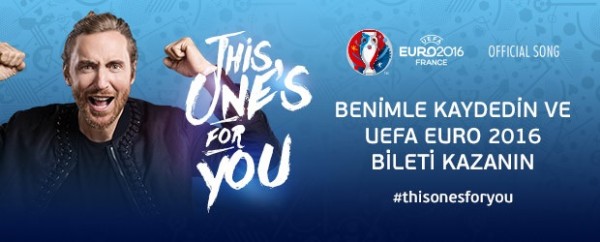 Ünlü DJ'den Euro 2016'ya özel şarkı