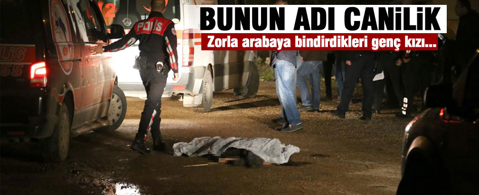 Antalya'da genç kzın feci ölümü