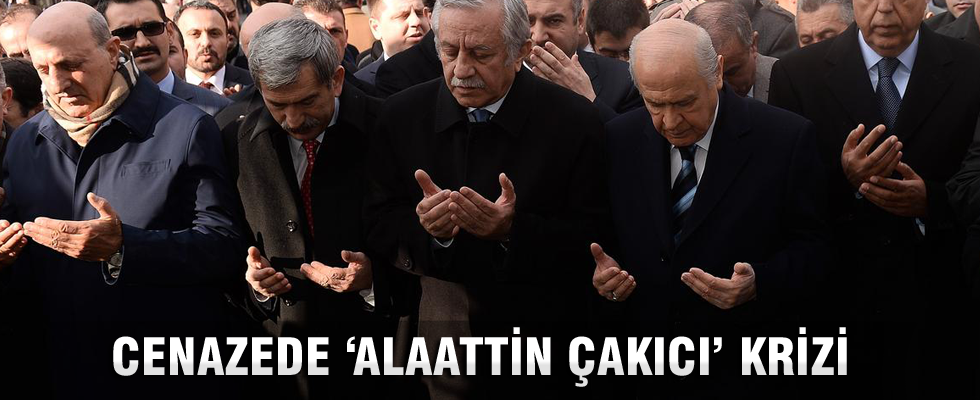 Celal Adan'ın annesinin cenazesinde 'Alaattin Çakıcı' krizi