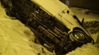 Hakkari'de Ambulans Kaza Yaptı