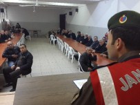 ERDAL DOĞAN - Jandarma Muhtarlarla Güvenlik Toplantısı Yaptı