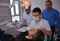 KANAL TEDAVISI - Tatvan'da Her Gün 150 Hastaya Diş Tedavisi Uygulanıyor