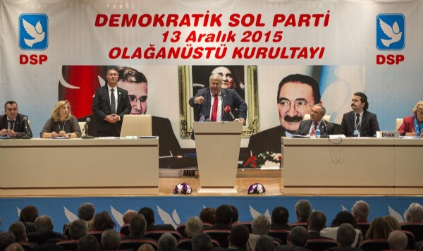 DSP Genel Başkanı Türker genel başkanlığa veda etti