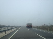 Bursa-İzmir Yolunda Sis