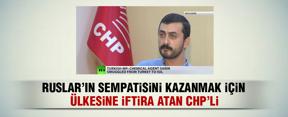 CHP'li Eren Erdem'e göre Türkiye IŞİD'e yardım ediyor