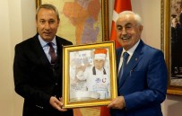 TAVA CİĞERİ - Edirne'yi Tanıtma Ve Tava Ciğeri Kalite Kontrol Derneği Edirne Valisi Şahin'i Ziyaret Etti.