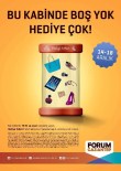 Forum Gaziantep'teki Kabinde, Hediye Yağmuru Devam Ediyor