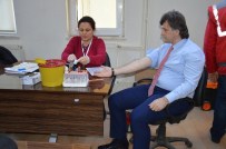 ENVER SEDAT - Motaş Çalışanlarından, Kızılay'a Destek