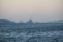 Rus Savaş Gemisi Boğazdan Geçiş Yaptı