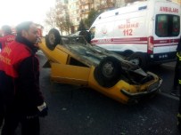 Uşak'ta Trafik Kazası; 3 Yaralı