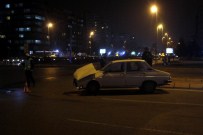2 Otomobil Çarpıştı Açıklaması 1 Yaralı