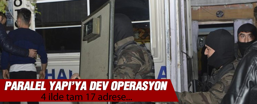 Adana merkezli 4 ilde 'paralel yapı' operasyonu