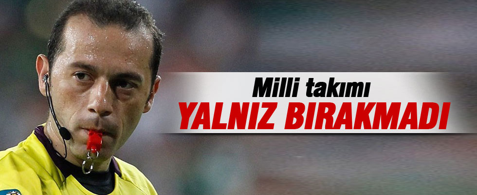 Çakır EURO 2016'da görev yapacak