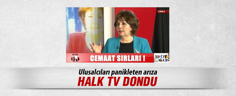 Halk TV’de teknik arıza