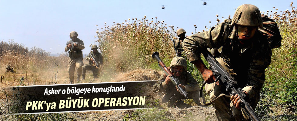TSK'dan büyük PKK operasyonu hazırlığı