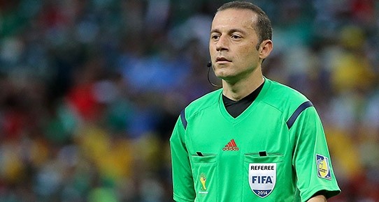 Çakır EURO 2016'da görev yapacak