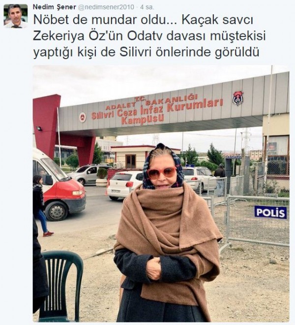 Nedim Şener'den Nazlı Ilıcak'a tepki