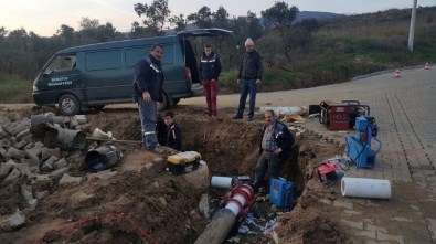 Armutlu'daki Jeotermal Hatlar Bakımdan Geçiyor
