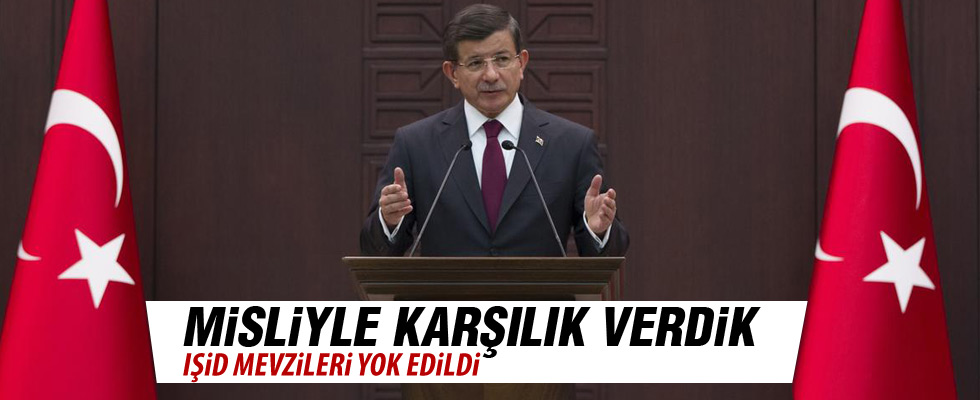 Başbakan Davutoğlu'ndan Başika açıklaması
