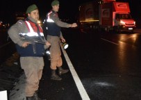 Çift Şeritli Yol Savaş Alanına Döndü