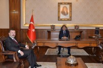 KOCAELİ VALİSİ - Genel Sekreter Aydınlık'tan Vali Güzeloğlu'na Ziyaret