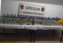 Giresun'da Yılbaşı Öncesi Sahte İçki Ele Geçirildi