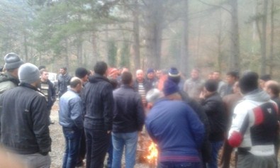 Göçük Meydana Gelen Kurşun Madeni İşçileri Üretimi Durdurdu