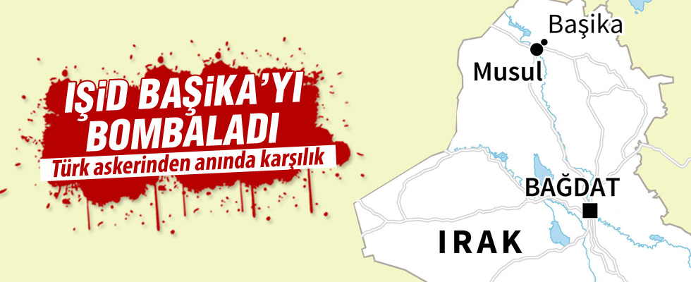 IŞİD Başika'ya havan saldırısı düzenledi