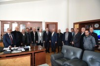 ERDAL YAĞLICI - Kayısı Kent Muhtarlar Derneği'nden, Başkan Çakır'a Ziyaret