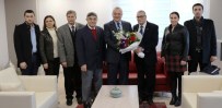 TÜZÜK DEĞİŞİKLİĞİ - Manisa Gazeteciler Cemiyeti'nden Başkan Ergün Ve Çelik'e Ziyaret