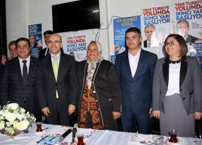 Mehmet Şimşek'ten Nurdağı'na Ziyaret