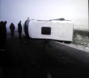 Öğrenci Taşıyan Minibüs Devrildi Açıklaması 6 Yaralı