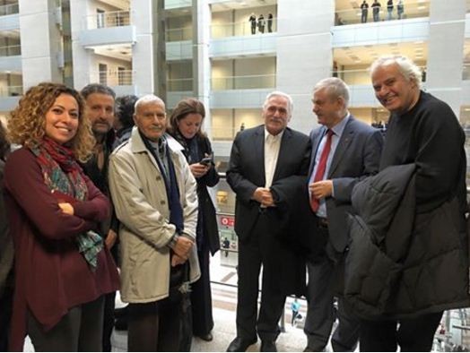 Can Dündar Çağlayan'daki İstanbul Adliyesi'nde