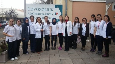 Burhaniyeli Sağlıkçılar Macaristan'dan Döndü