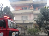 ELEKTRİK KONTAĞI - Ceyhan'da Ev Yangını