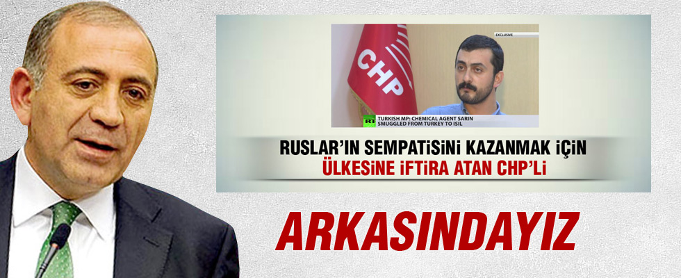 Gürsel Tekin'den Eren Erdem'e destek