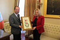 EDIRNEKARI - Kosovalı Bakan Tahiri, Edirne Belediye Başkanı Gürkan'ı Ziyaret Etti