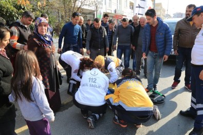 Milas'ta Yeni Ameliyatlı Kadına Araç Çarptı