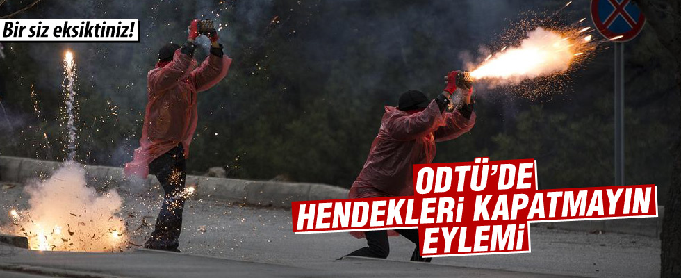 ODTÜ'de eylem