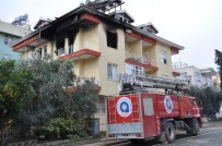 TUNCAY UYSAL - Patlayan Televizyon Tüpü Evde Yangın Çıkardı