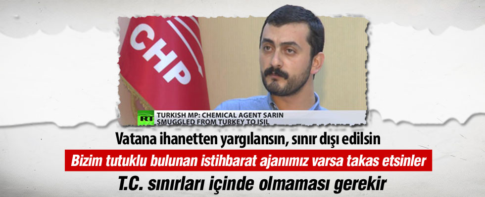 Şamil Tayyar: Eren Erdem sınır dışı edilmeli