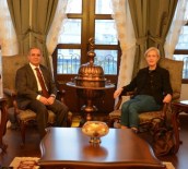 SÜLEYMAN TAPSıZ - ABD'nin Adana Konsolosu Spech, Vali Tapsız'ı Ziyaret Etti