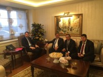ÇAYDEĞIRMENI - Çaturoğlu Bakan Albayrak İle Görüştü