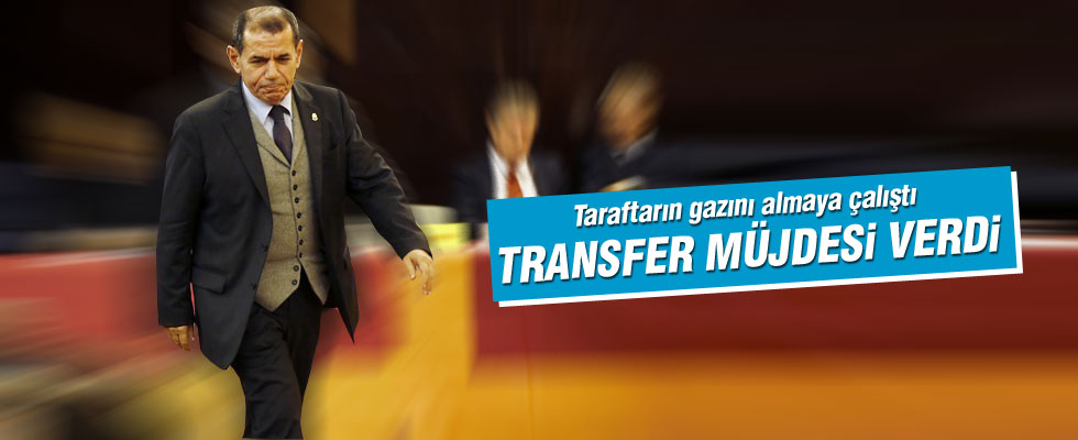 Dursun Özbek'ten transfer müjdesi