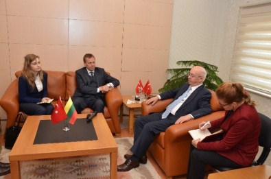 Litvanya Cumhuriyeti Ankara Büyükelçisi'nden Valilik Ziyareti