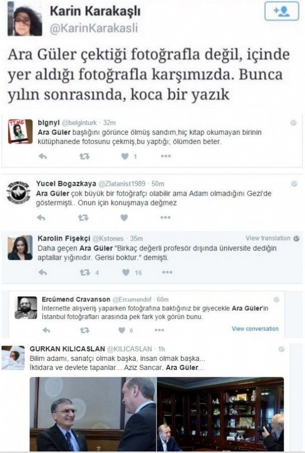 Ara Güler'e sosyal medyada linç