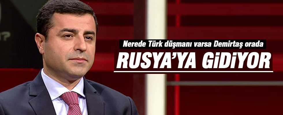 HDP Eş Genel Başkanı Demirtaş Rusya'ya gidecek