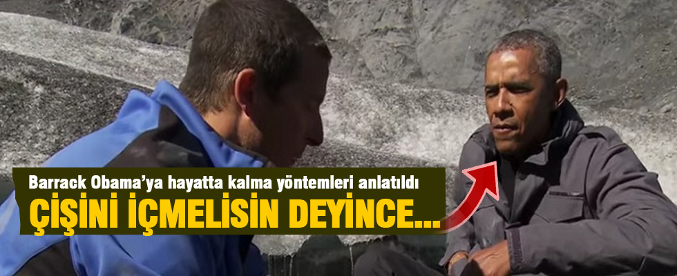 Obama'ya idrarını içiremedi