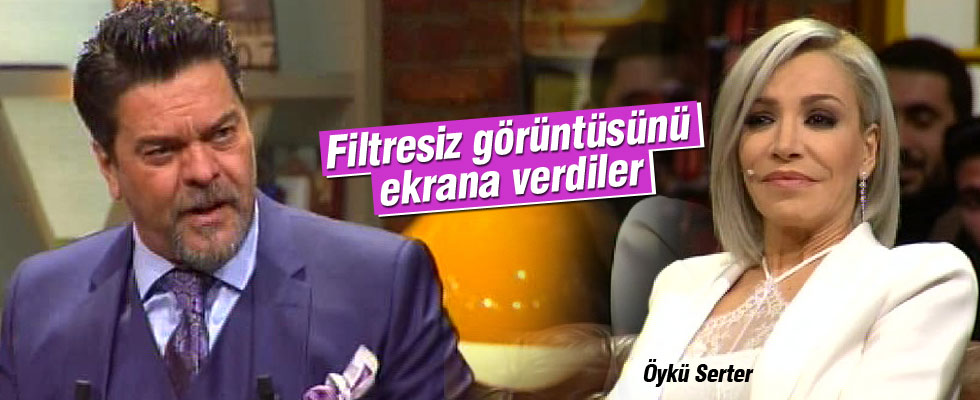 Öykü Serter o görüntüsüyle şaşırttı